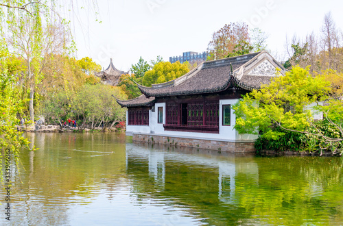 Garden scenery of Guyi Garden, Shanghai, China © Weiming