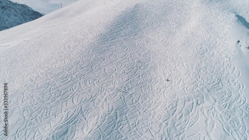 Downhill skiing and snowboarding