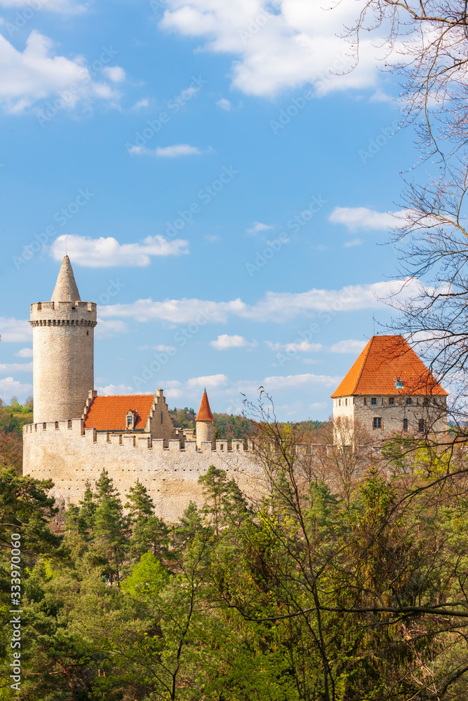 Kokorin castle near Melnik, Central Bohemia, Czech Republic Kokorin castle near Melnik, Central Bohemia, Czech Republic