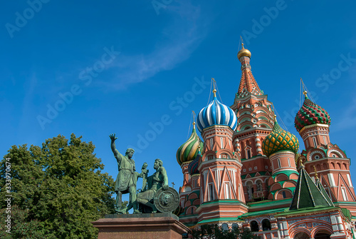 St Basils Cathedral on Red Square in Moscow, Russia