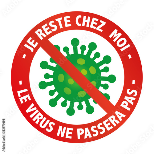 coronavirus - je reste chez moi