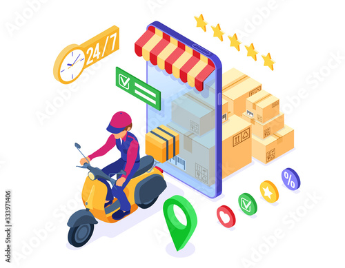 online order package delivery service