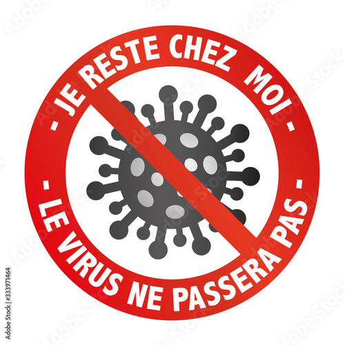 coronavirus - je reste chez moi