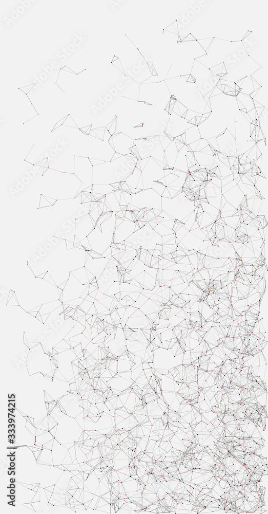 Network Mesh Random Procedural Art background illustration Network Mesh Random Procedural Art background illustration