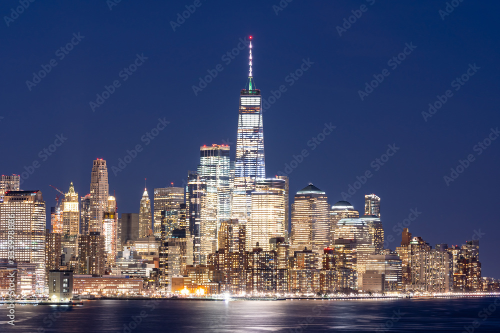 Obraz premium New York City Sunset