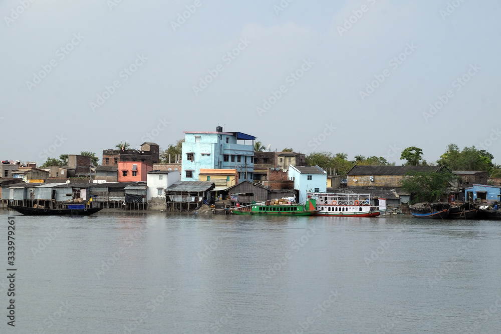 Chunakhali village, West Bengal, India Chunakhali village, West Bengal, India
