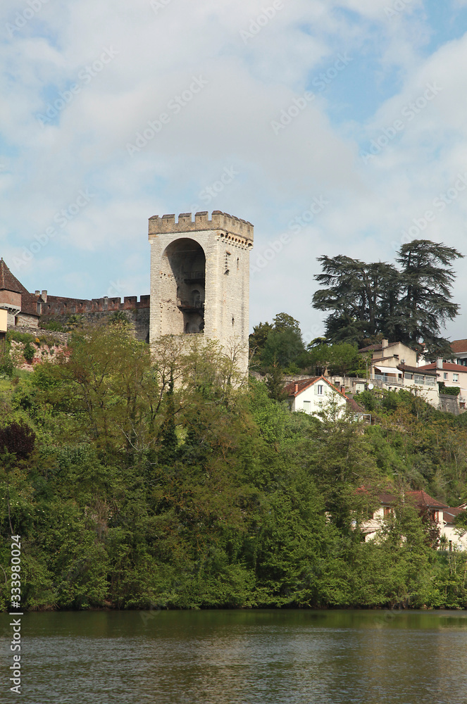 Vue de Cahors du Lot