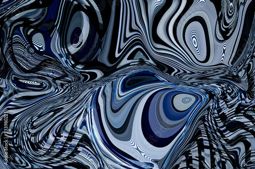 Abstract digital pattern / Abstract dark blue minimalistic background of a digital pattern.