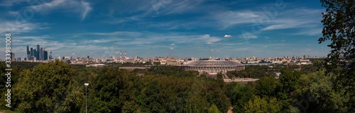 Moscow skyline, Russia