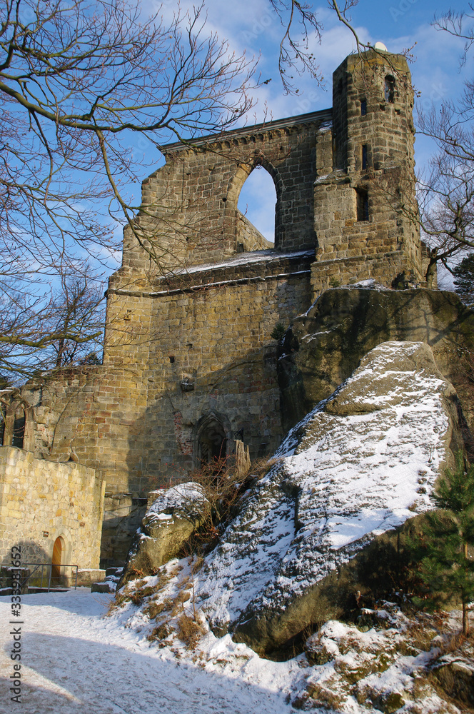 Fototapeta premium Oybin Castle and Monastery