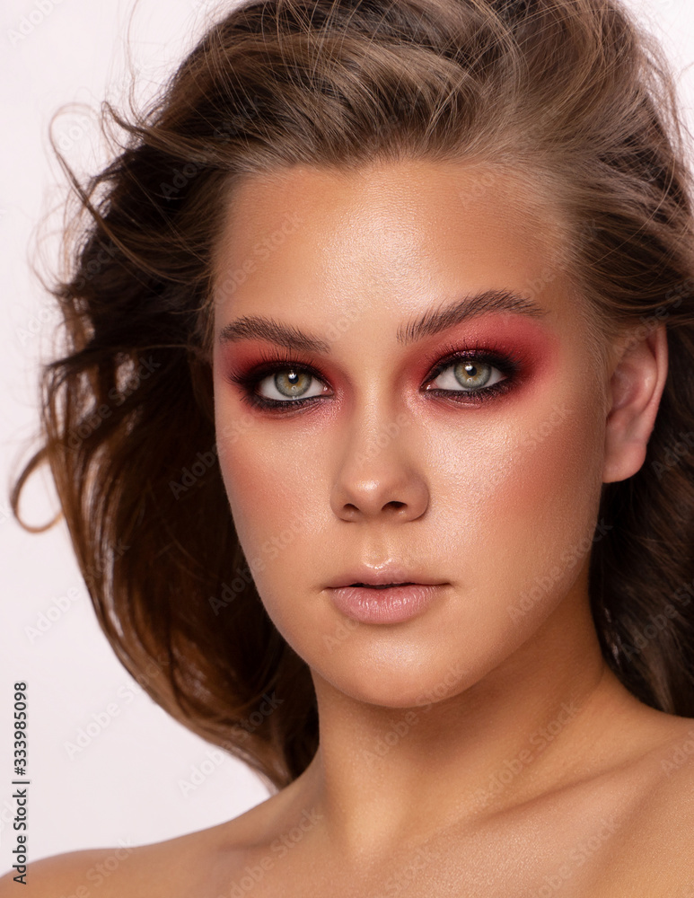 Beauty Fashion Closeup Makeup Model Beauty Fashion Closeup Makeup Model