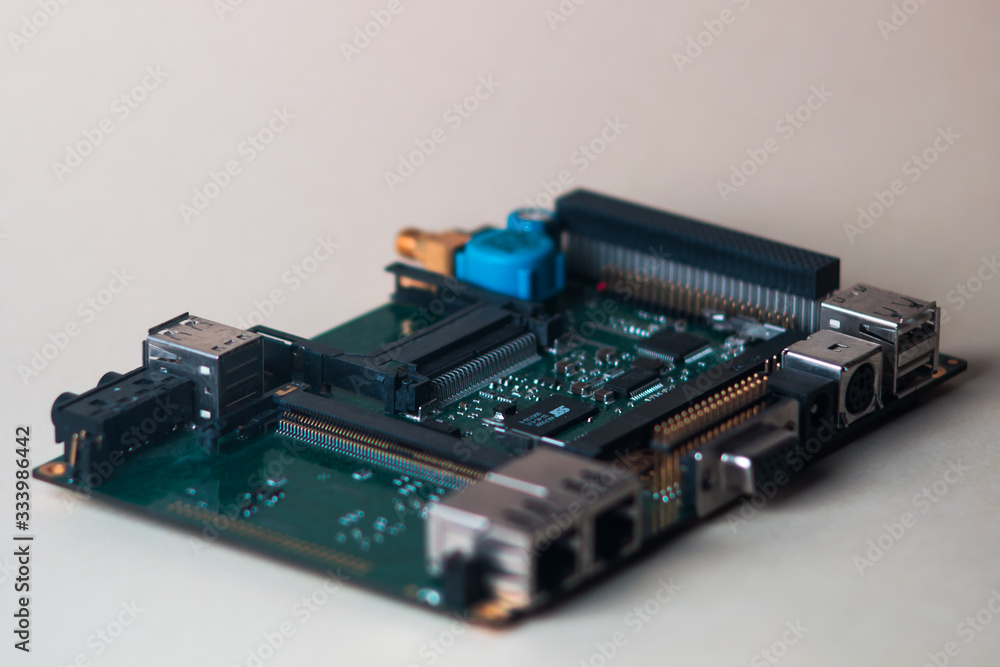 Modern electronic rugged embedded CPU board Modern electronic rugged embedded CPU board