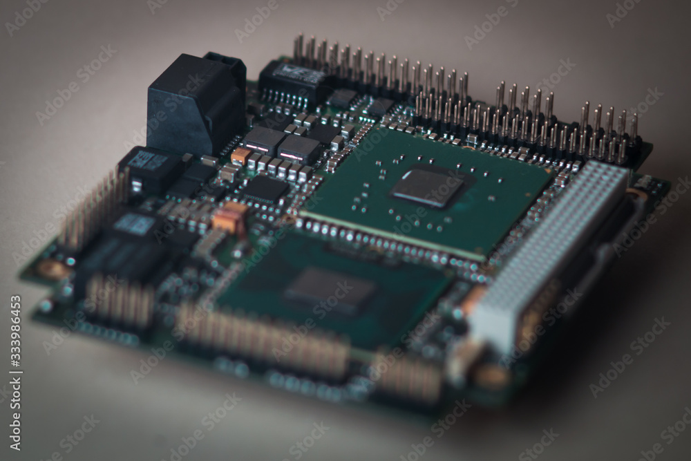 Modern electronic rugged embedded CPU board Modern electronic rugged embedded CPU board