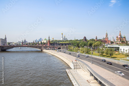 View of the Moscow across the river