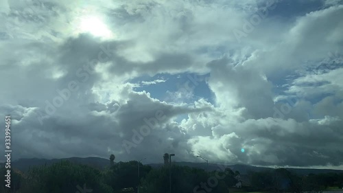 Turbulent Sky - Time-Lapse