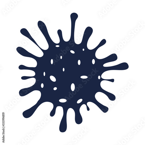 EPS-10 vector graphic virus, bacterium