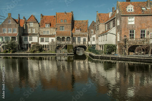 old houses on the canal 