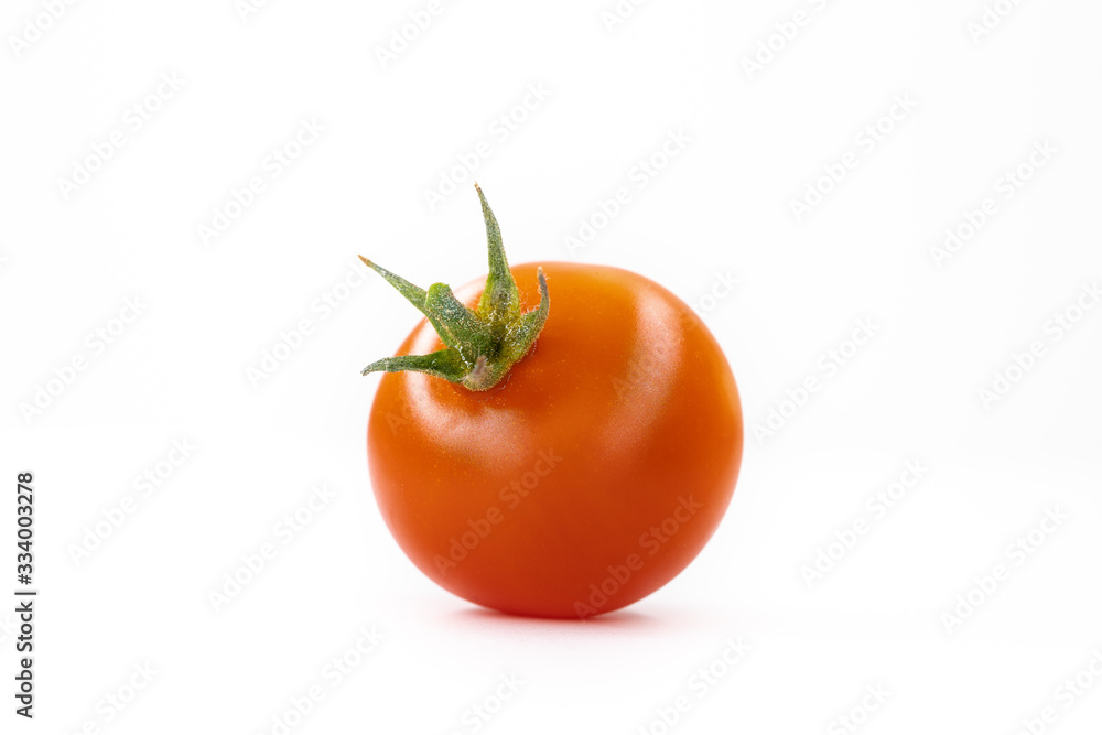 Pachino tomatoes. Cherry tomatoes isolated on the white background stock photo. Pachino tomatoes. Cherry tomatoes isolated on the white background stock photo.
