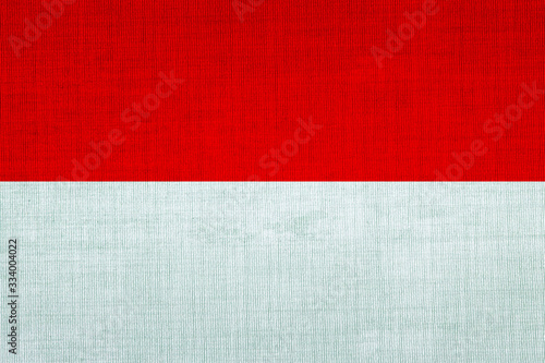 The national flag cotton in Indonesia