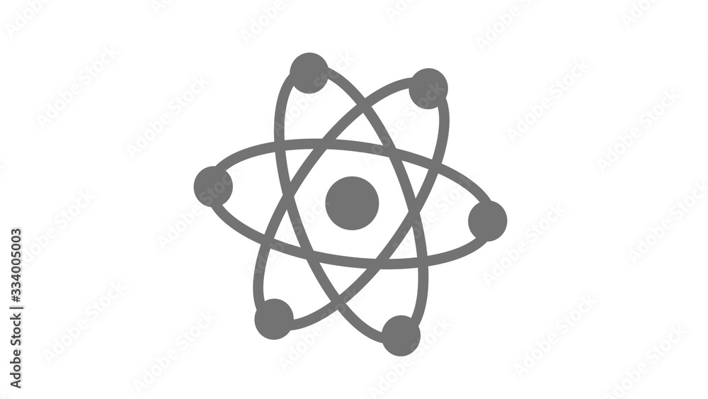 Atom icons on white background,New atom icon Atom icons on white background,New atom icon