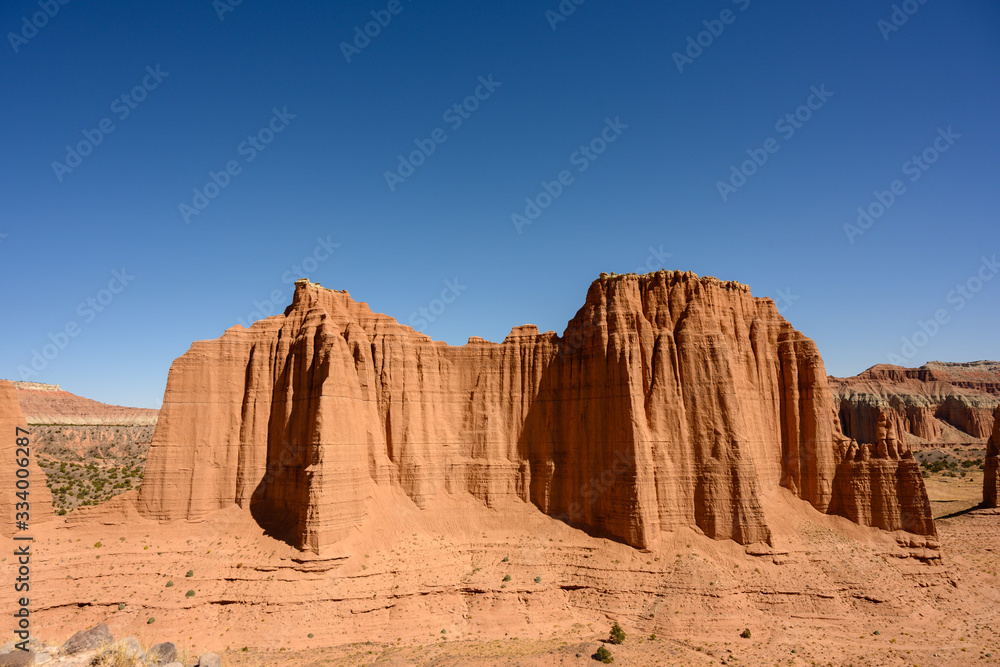 Fototapeta premium Stone Walls of Cathedral Valley