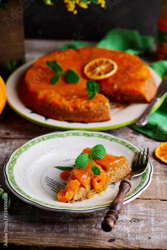 clementine upside down cakes