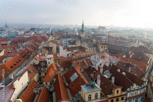 winter landscapes of Prague