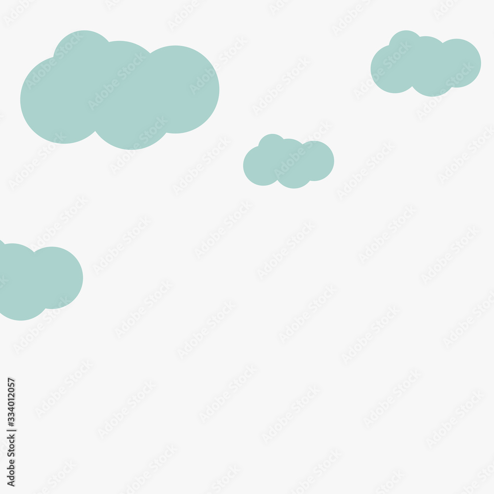 Blue sky clouds background, vector illustration Blue sky clouds background, vector illustration