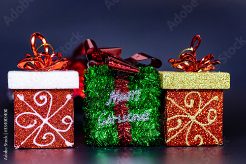 christmas gifts and decorations