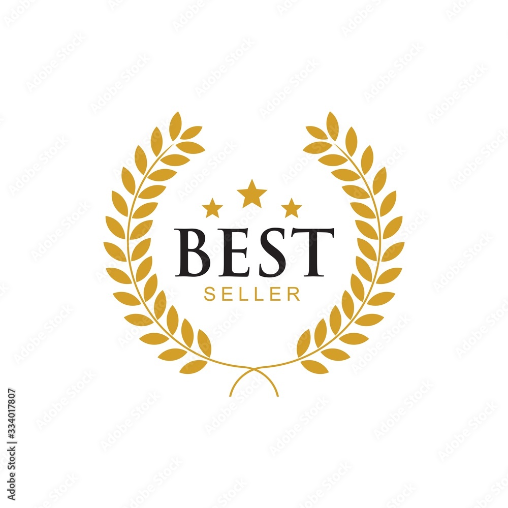 Best seller badge icon logo design template.vector Illustration Best seller badge icon logo design template.vector Illustration