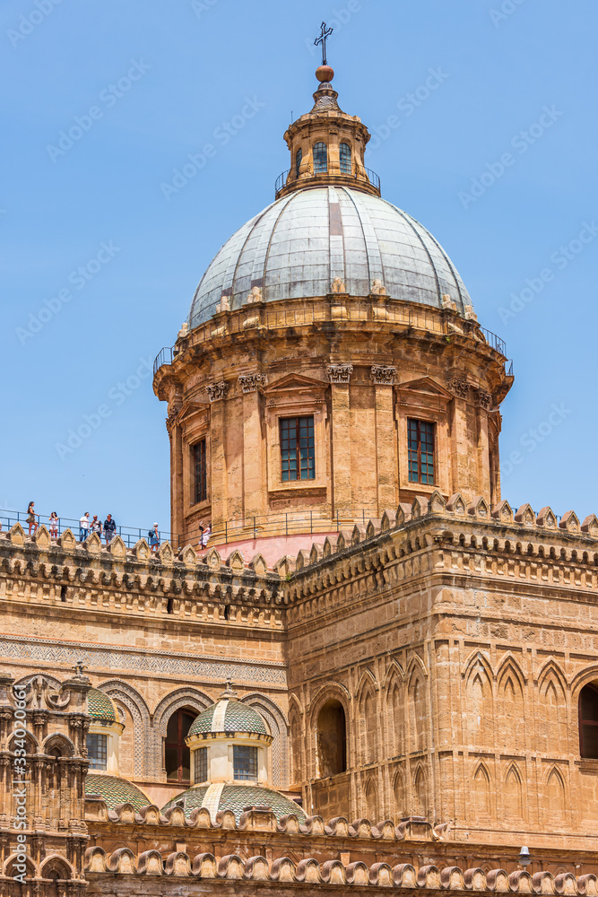 Dome of the Palermo Cathedral, Sicily
