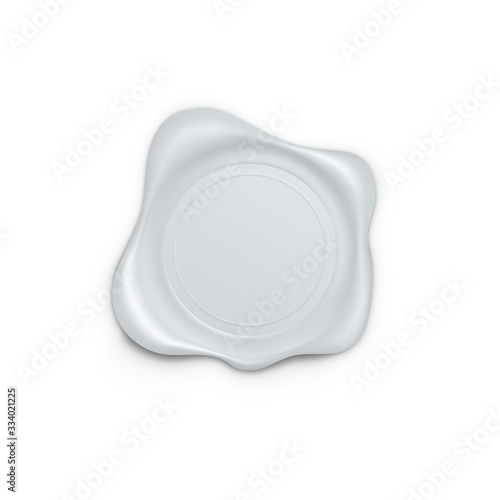 Stamp. Wax seal. Retro label. Quality garantee label. Vector illustration
