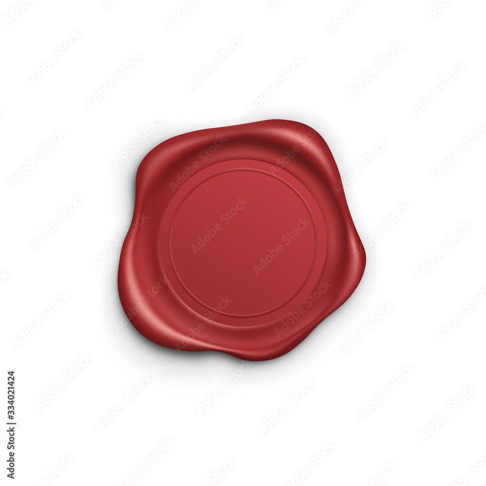 red stamp. Wax seal. Retro label. Quality garantee label. Vector illustration red stamp. Wax seal. Retro label. Quality garantee label. Vector illustration