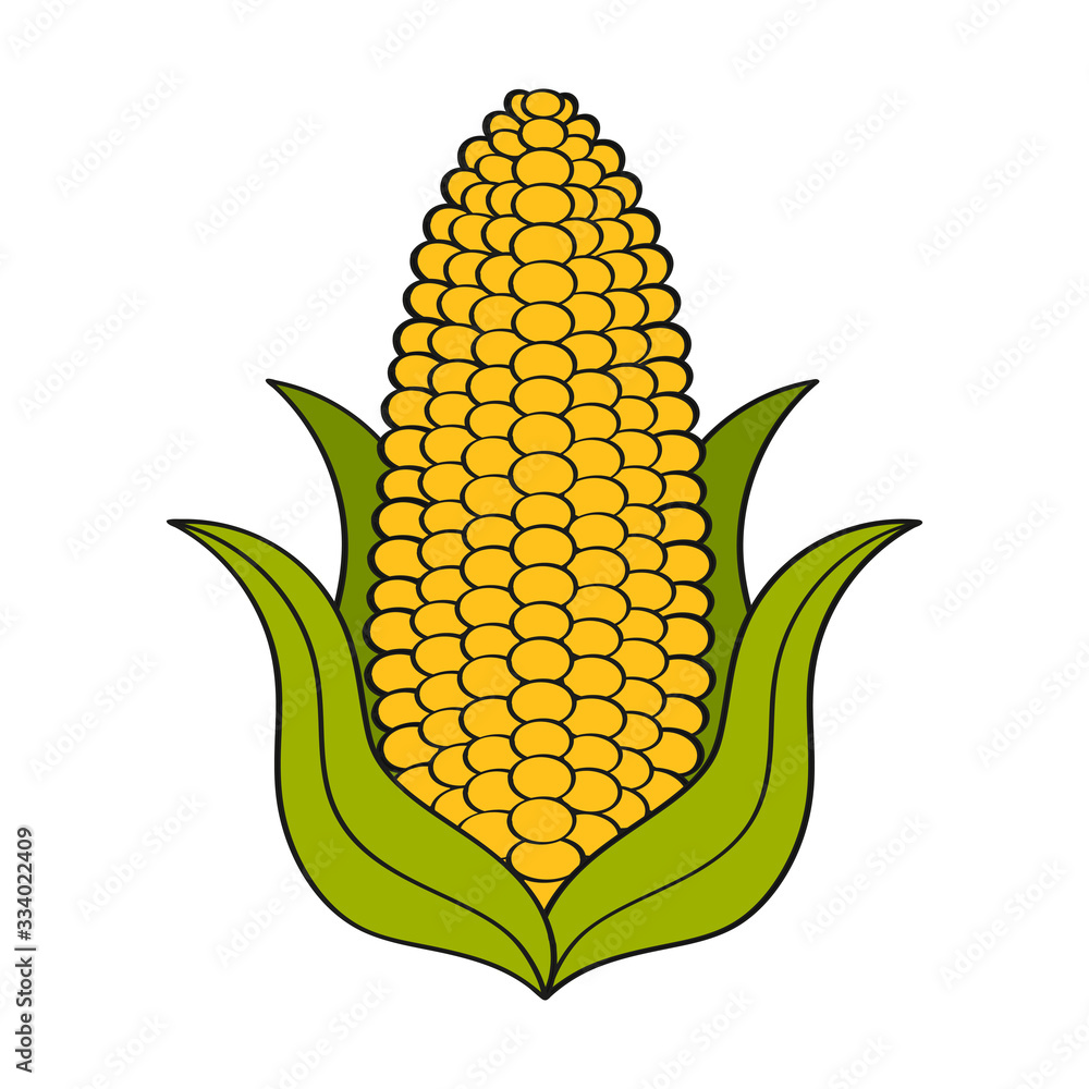 Obraz premium Super Corn Crop-vector Logo Template. Organic Grain Sign. Icons Of Ecology. Biosimilar. A Badge Of Distinction For Agriculture And Nature. Year Of Wheat Illustration