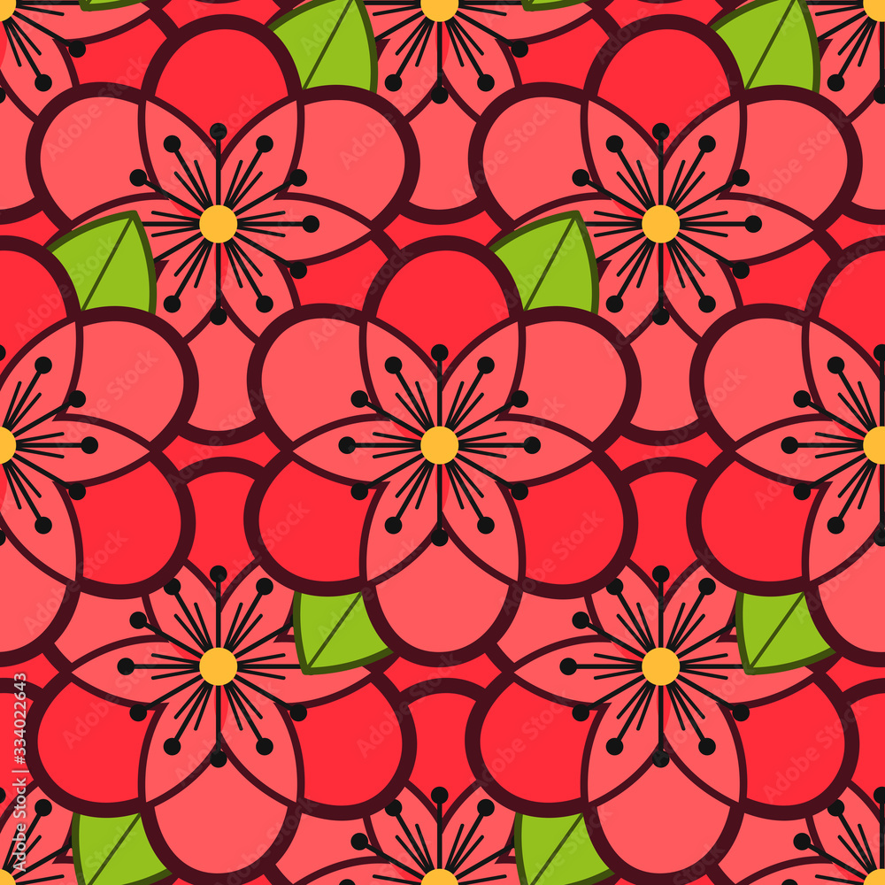 Seamless Cherry Wood Pattern For Your Design Seamless Cherry Wood Pattern For Your Design