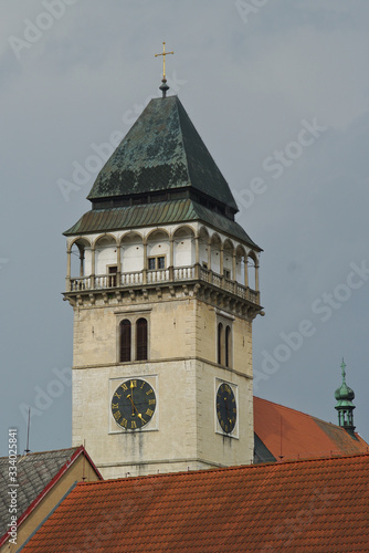 Church in Dacice, Czech republic