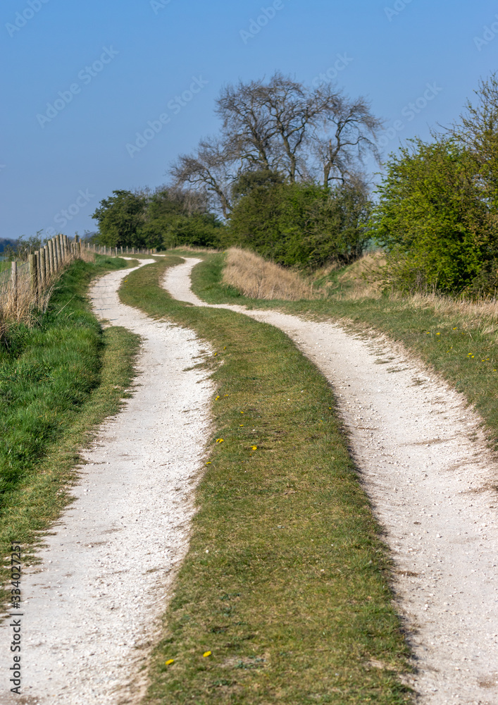 Dirt Track leading to a farm