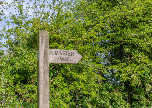 Minster Way Sign Post