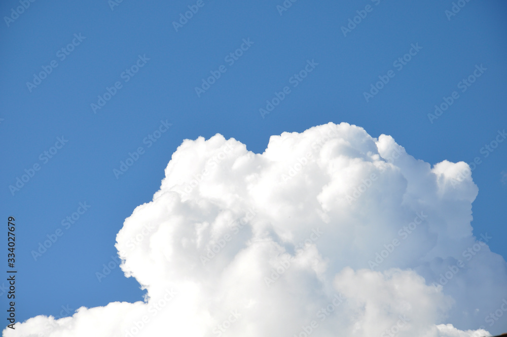 Beauty white cloud and clear blue sky in sunny day texture background Beauty white cloud and clear blue sky in sunny day texture background