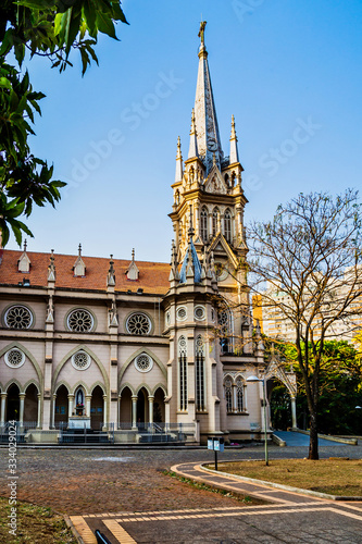 Our Lady of Good Voyage Cathedral at Belo Horizonte, Minas Gerais, Brazil