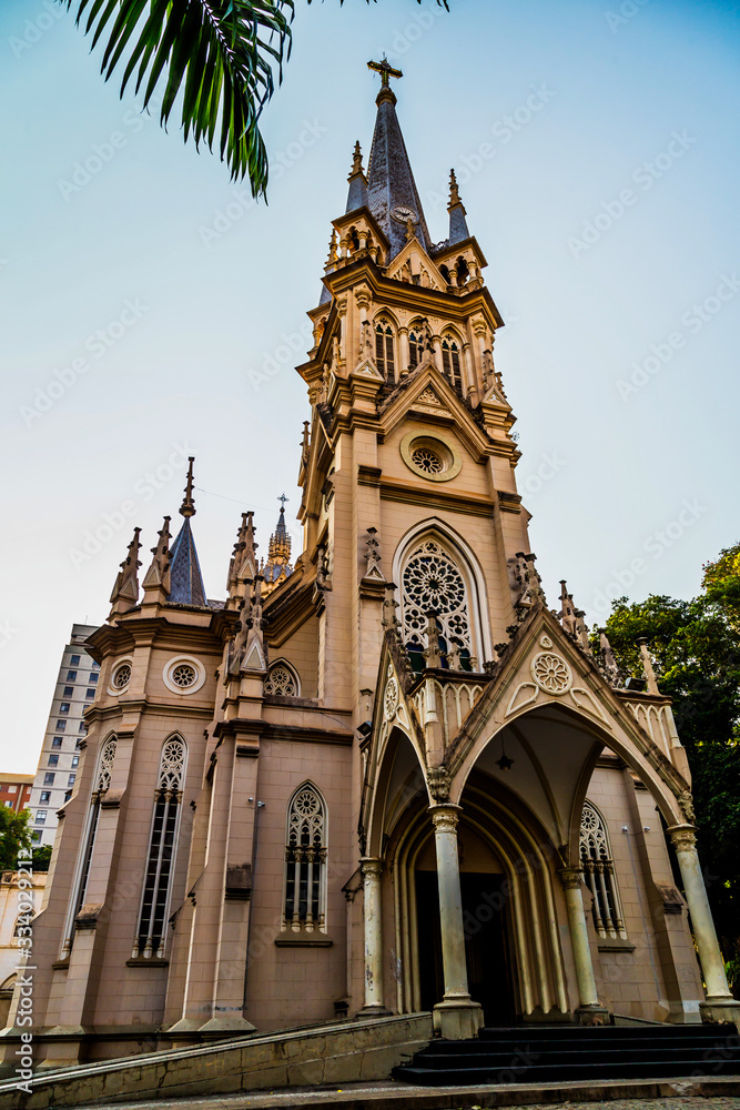 Our Lady of Good Voyage Cathedral at Belo Horizonte, Minas Gerais, Brazil