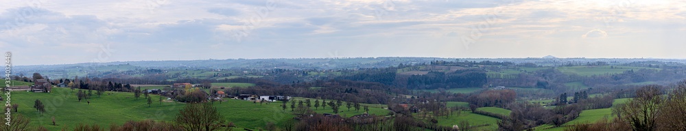 Panoramique à la campagne