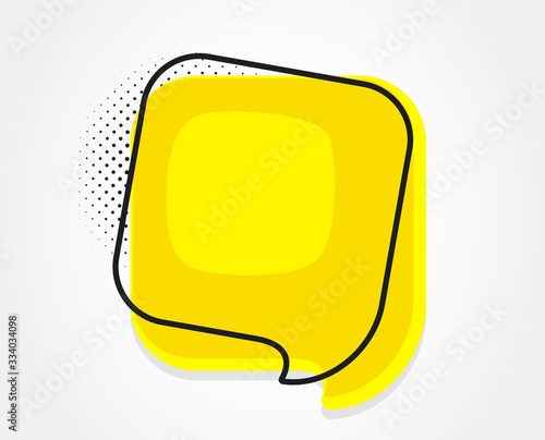 Chat bubble icon. Contact message sign. Talk, speak symbol. Communication balloon template. Support message or contact icon. Talking, thinking chat bubble. Thought sign. Vector