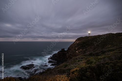 dawn, Lighthouse, Cape Shank