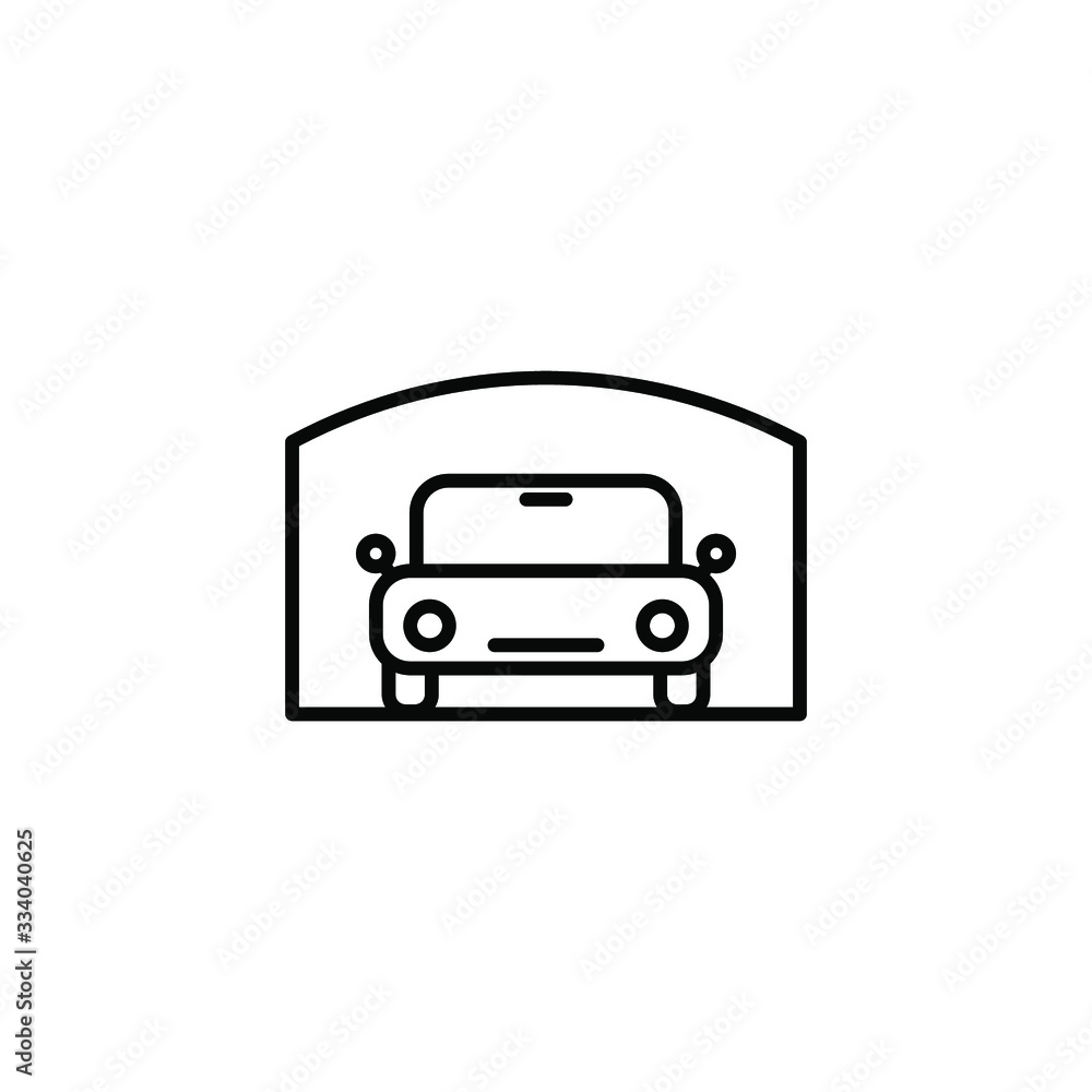 garage icon template garage icon template
