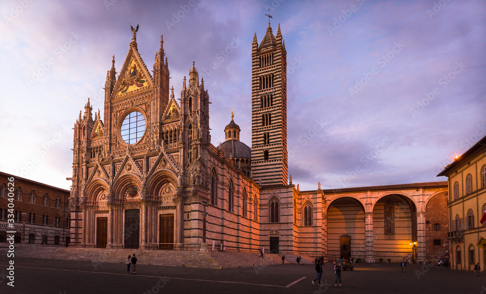 Sienna Cathedral before Corona virus 