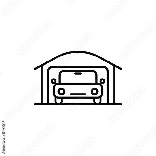 garage icon template