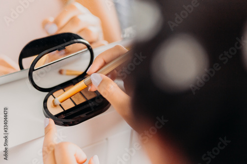 Wallpaper Mural closeup of woman make up Torontodigital.ca