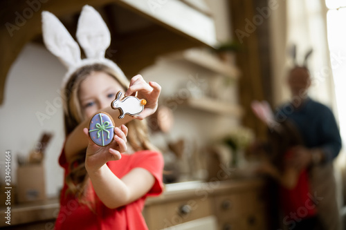 Cute gingerbreads for Easter day stock photo © Yakobchuk Olena