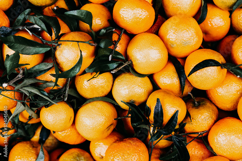 Wallpaper Mural background of oranges Torontodigital.ca